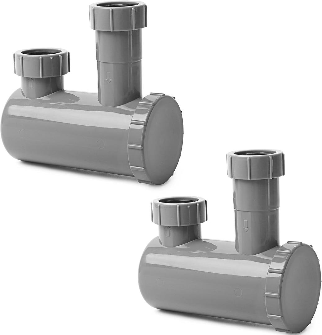 2 Pack Universal Shampoo Bowl Sink Hair-P Trap, Beauty Barber Salon Equipment PVC Material Easy Clean by MoyRetty