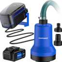 20V Cordless Submersible Water Transfer Pump, 1003 GPH Portable Sump Pump, 4.0Ah Battery Powered Water Pump Runtime 1H Ideal for Pool, Spa, Hot Tub, Garden, Flood Relief, and Outdoor Projects