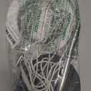 LORDEM Grow Light, LED Plant Light for Indoor Plants Growing, Full Spectrum Desk Growth Lamp with Automatic Timer for 4H/8H/12H, 4 Dimmable Levels, Height Adjustable 9.8"-30.6" (White with Base)