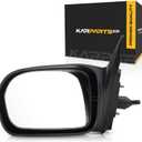 For Honda Civic 2004 2005 Door Mirror Driver Side | Manual | Remote | Sedan | Textured | DX/VP Model | Replacement For 76250-S5D-A01 | HO1320140