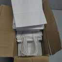 qiqee 100Pcs Mini White Paper Gift Bags with Handles Bulk 4.5"2.5"6" Gift Bags Multiple Uses