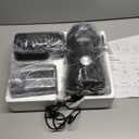 ACOQOOS Juicer Machines, 5.3" Wide Chute for Whole Fruit and Vegetable,1.8L Auto-Feed Time-Saver, Slow Masticating High Yield, Easy to Clean Cold Press Juicer with 2 Cups (Black)