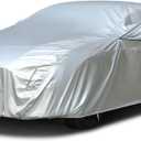 Tecoom Sport Car Cover Waterproof UV-Proof Windproof for All Weather Indoor Outdoor Mirror Pockets 