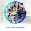 VTech VM923 Baby Monitor, 2.8 Screen, Pan-Tilt-Zoom, 1000ft Long Range, Night Vision, 2-Way Audio, Temperature Sensor, Lullabies, Secure Transmission No WiFi