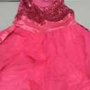 Uhnice Sequin Sleeveless Tulle Mesh Flower Girl Party Dress, S