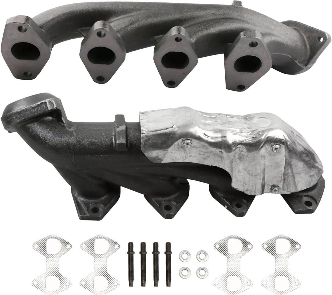 Manifold Catalytic Converter Front Driver and Passenger Side Replaces 674-695 674-694 Compatible for Ford F-150 2004-2010