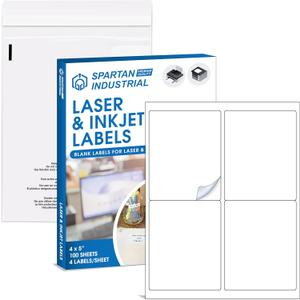 8” X 10” Suffocation Warning Bags and 4” X 5” Laser and Inkjet Labels Bundle