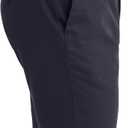 Dockers Mens Straight Fit Signature Lux Cotton Stretch Khaki Pant (34W x 29L, Navy)