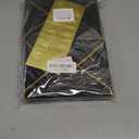 100 Pack A7 Envelopes 5 x 7 Card Envelopes V Flap with Gold Border for Office, Wedding Gift Cards, Invitations, Graduation, Baby Shower, Parties (5.32 x 7.28 Inches, Black)