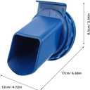 BESPORTBLE Large Capacity Grain Dispenser Durable Iron Grain Storage Bin Outlet for Efficient Flow for Rice Buckets Farms and Warehouses Easy to Clean Sanitary Design