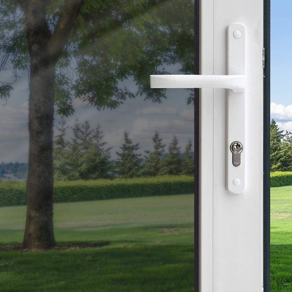 Gila Heat Control Titanium Adhesive Residential DIY Window Film Sun Blocking Glare Reduction 3ft x 6.5ft (36in x 78in)