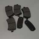 Ceramic front rear Brake Pads Kits 8pcs Brakes Pads Set Compatible with Audi A3,A3 Quattro,TT,TT Quattro,for VW CC,for Jetta,for Eos,for Golf,for GTI,for Passat,for Passat CC