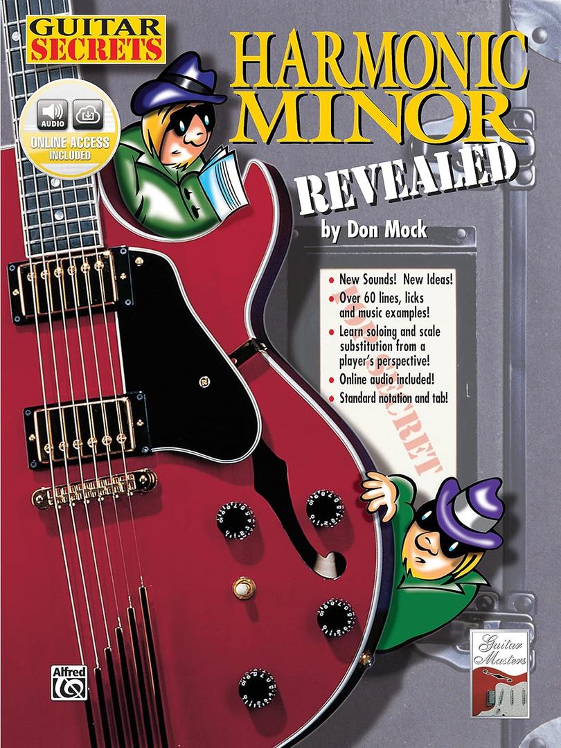 Guitar Secrets: Harmonic Minor Revealed, Book & Online Audio