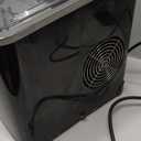 Frigidaire Countertop Portable, 26 lb per Day Bullet Ice Maker Machine (Black Stainless Steel)
