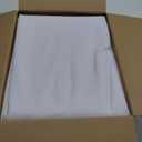 Fitable 6 Pack White Round Tablecloths - 120 Inches in Diameter - Stain Resistant and Washable Table Clothes, Polyester Fabric Table Covers for Wedding, Party, Banquet, Formal Events