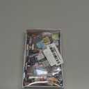 DIYDEC Mini Bookshelf with 180pcs Mini Books Miniature Anxiety Bookshelf Ornament Tiny Small Library Decor Shake Away Your Anxiety for Book Lovers Gift Home Room Office