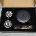 Electric Whiskey Smoker Kit Built in Heating Rod & Brushless Fan, Rechargeable Cocktail Smoker Kit with 6 Premium Wood Chips, Old Fashioned Drink Smoker for Bourbon, Christmas Gifts for Men