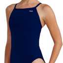 TYR Women's Durafast Elite Diamondfit Swimsuit (Blue) Size 36/L