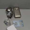 TEEHO TE002 Fingerprint Door Lock - Keyless Entry Door Lock - Electronic Keypad Deadbolt - Smart Locks for Front Door - Auto Lock - Easy Installation - Satin Nickel