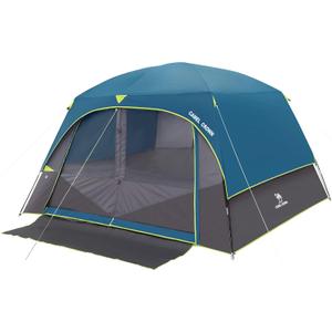 CAMEL CROWN Tents for Camping 4/6 Person Tent Waterproof Easy Setup Backpacking Tents (Ink-blue)