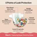 The Honest Company Diapers, Value Pack, Leak Protection, Size 4, 156 Count