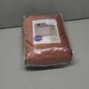 MIULEE Dusty Rose Velvet Curtains Rod Pocket 84 Inches Long 2 Panels, Mauve Dusty Pink Velvet Blackout Curtains for Bedroom Living Room Soft Luxury Darkening Curtains