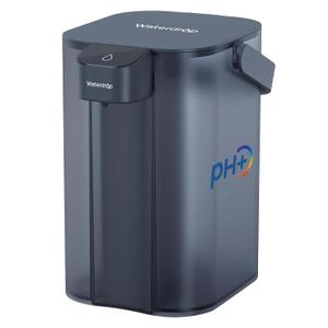 Waterdrop Alkaline Electric Water Filter Pitcher, Rechargeable Water Dispenser, Instant 200-Gallon 15-Cup Countertop System, NSF/ANSI 42, Reduce PFOA/PFOS, Chlorine, Lead, Blue, with 1 Filter
