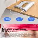 New Electric Fascia Knife Multifunctional Scraper Massage Tool,Muscle Scraper Tool, Fascia Massager,for Whole Body (Black)