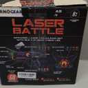 ArmoGear Set of 4 Laser Tag Guns with Vests - Laser Tag Set for Kids and Adults - Toy Guns with 150 ft Range, Night Vision, Invisibility Mode - Battery Operated - Multiplayer Outdoor Game for Ages 8+