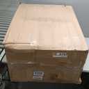 Rubbermaid 18 GAL 6 Pack Garage Storage Bins with Stackable Lid, Heavy Duty - Made in USA - Extreme Temperature Resistant, Durable Plastic Containers with Handles - Solid Black and Grey