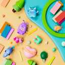 CiaraQ Polymer Clay Starter kit, Oven Bake Modeling Clay with Sculpting Tools, 51 Colors, 2.84 lbs
