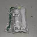 Facmogu 2PCS Fake Microphone Prop, Plastic Realistic Prop Microphone, Pretend Mics Simulate Speech Practice, Mic Prop for Karaoke Costume Role Play Christmas Cosplay Music Birthday Party Favors -White