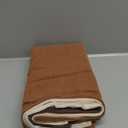 Comfy Cubs Muslin Swaddle Blankets Pack of 3, 42 x 42 Inch Soft 100% Cotton Baby Blanket Set, Large Wraps for Newborns - Self-Soothing Swaddles for Newborns - Sand, Cedar, Caramel