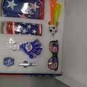 Soccer Fan Gear Set for 2026 World Tournament, Soccer Party Favors Kit with Flag,Scarf, Face Paint, Clapper, Horn&Glasses,Supporter Accessories for Game Day, Sports Event, Gift