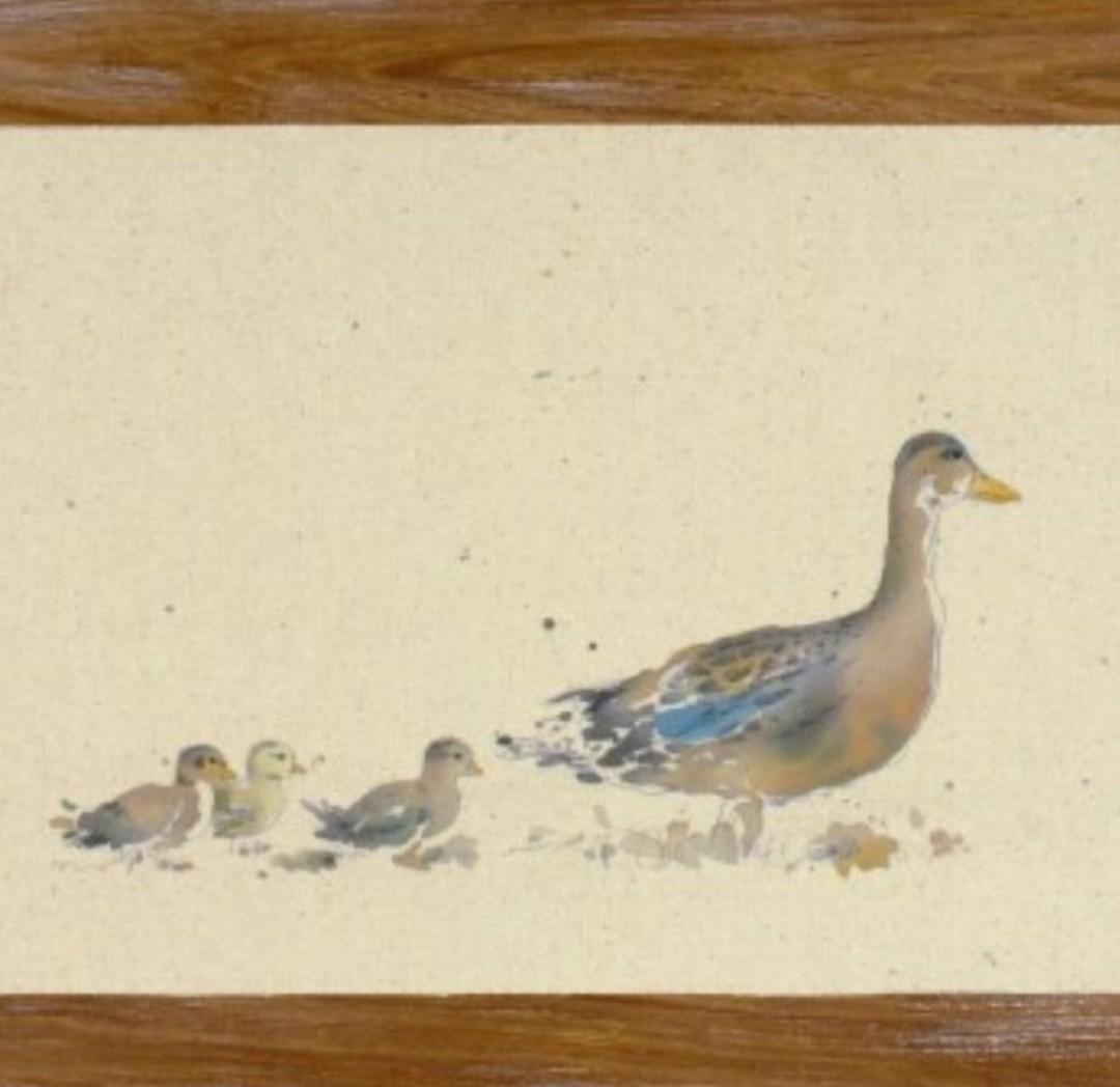 Duck Family Wall Art, 1 ct -Kroger 19"×14"