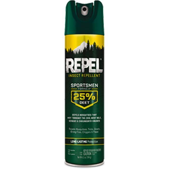REPEL SPORTSMEN FAMILY AEROSOL 25% DEET 6.5OZ HG-94137