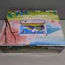 Aquarium Night Light with Rotating Castle Scene - Moving Picture Projection, White Mood Light for Bedroom/Office Decor, Unique Gift Idea