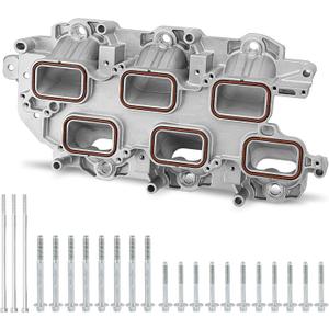 Upgraded Full Aluminum Engine Lower Intake Manifold Compatible with 2011-2020 Dodge Chrysler Jeep RAM - Durango Charger Challenger Avenger Town & Country ProMaster Grand Cherokee 3.6L V6