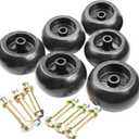 Anti Scalp Deck Wheel Kit Compatible with Bad Boy 022-5234-98 for Toro 1-603299 68-2730 for Kubota K5351-42110 K5371-42110 for Husqvarna 539 10 26-43 for Lawn-Boy 1-603299 68-2730 6 Pack