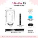 Beginner-Friendly Sourdough Starter Kit, Sourdough Starter Jar, 34oz Sourdough Jar Wide Mouth, Easy Instructions, Recipes & 24/7 AI Support - Sourdough Bread Baking Supplies