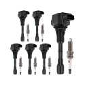 Yikesai Ignition Coil Pack and Spark Plug Compatible with 3.5L V6-2007-2020 Set of 6