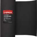 CASOMAN Professional Tool Box Liner, Drawer Liner, Shelf Liner, 18 inch(Wide) x 24 feet (Long), Non-Slip, Black, 7.1"W x 16.3"L