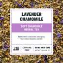 Tiesta Tea - Lavender Chamomile Herbal Tea, Loose Leaf, Calming Blend with Chamomile, Lavender, Lemongrass, Caffeine-Free Herbal, Great for Hot or Iced Brews, Refillable Tin, 50 Cups, 2 Ounce