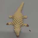Yipintang 3D Printed Pangolin Desk Decor, 8.3" Reinforced Articulated Figure, Heavy-Duty Strong Joints, Poseable Scaled Collectible for Office Desk & Shelf Display, Unique Gift