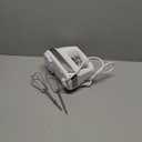 Cuisinart Power Advantage 5-Speed Hand Mixer, 220W-Motor Hand Blender Electric Mixer with 5 Speed Settings, Extra-Long Dishwasher-Safe Beaters, 60-Inch Swivel Cord, HM-50, White