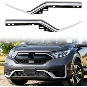 Front Central Grille Cover Trim for Honda CRV 2020 2021 2022