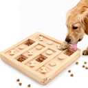 LOOBANI Dog Puzzle Toys Wooden - Interactive Toys for Boredom, IQ Training and Mental Brain Stimulation, Treat Dispensing and Entertainment Toys/Food Slow Feeder for Small to Large Dogs