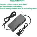 12V 8A Power Supply 96W All-in-one Design Adapter AC 100-240V 50-60Hz to DC 12V Transformer for LED Strip Lights CCTV Camera