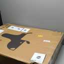 Dog Stroller for Large Dogs One-Click Folding 4 Wheel Foldable Dog Stroller for 2 Dogs with Storage Pocket Suitable for Pets Up to 80LBS (Black, Large)