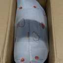 Inflatable Blow up Lumbar Support Pillow for Bed - Memory Foam Lower Back Pillow for Sleeping in Bed - Back Pain Relief While Sleep